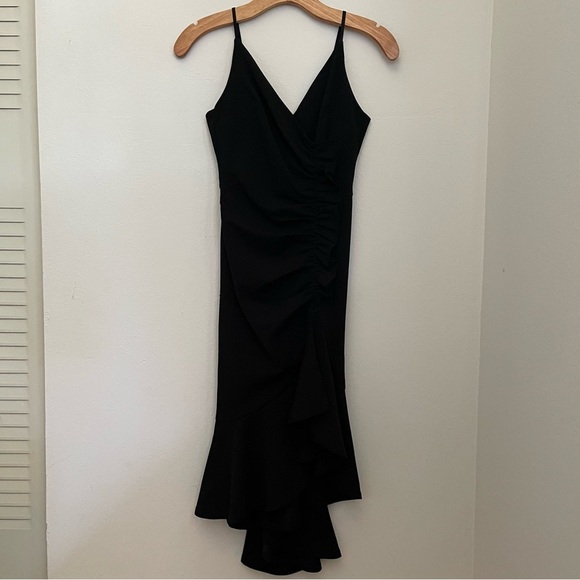 Emerald Sundae Black Dress - Picture 5 of 8